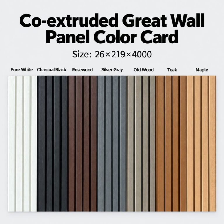 WPC Great Wall Panel Co-Extruded Great Wall Panel